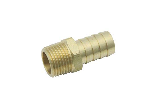 Generic New Brass BSP Barbed Fitting Coupler / Connector 1/4