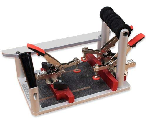 Professional Coping & Crosscut Sled w/Auto-Adjust Toggle Clamps