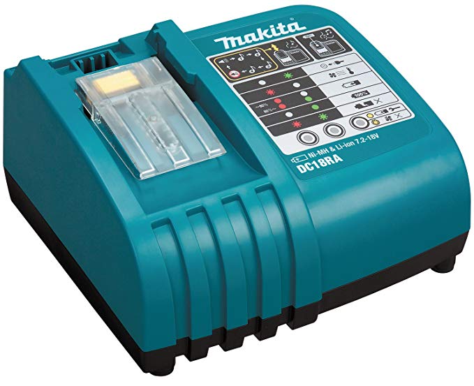 Makita DC18RA Rapid Battery Charger for Li-Ion Batteries