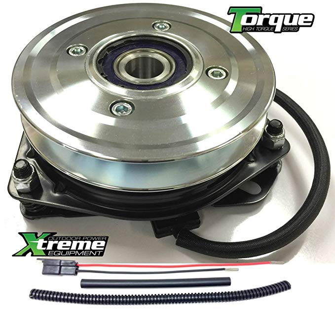 Bundle - 2 Items: PTO Electric Blade Clutch, Wire Harness Repair Kit. Xtreme PTO Clutch Replaces Ogura GT2.5-FE02 PTO Clutch-w/Wire Harness Repair Kit