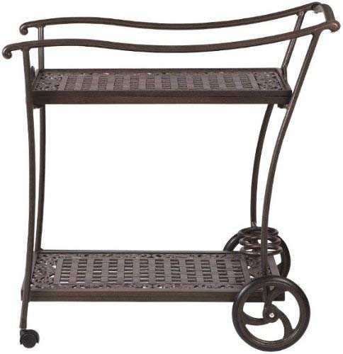 Madrid Serving Trolley, 35.5Hx25.5Wx36D, BRONZE