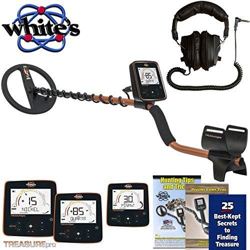 Whites TreasurePro Metal Detector with 10