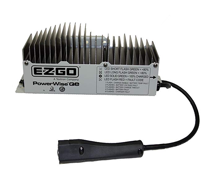 EZGO DC Charger with 3M Cord, 48-Volt