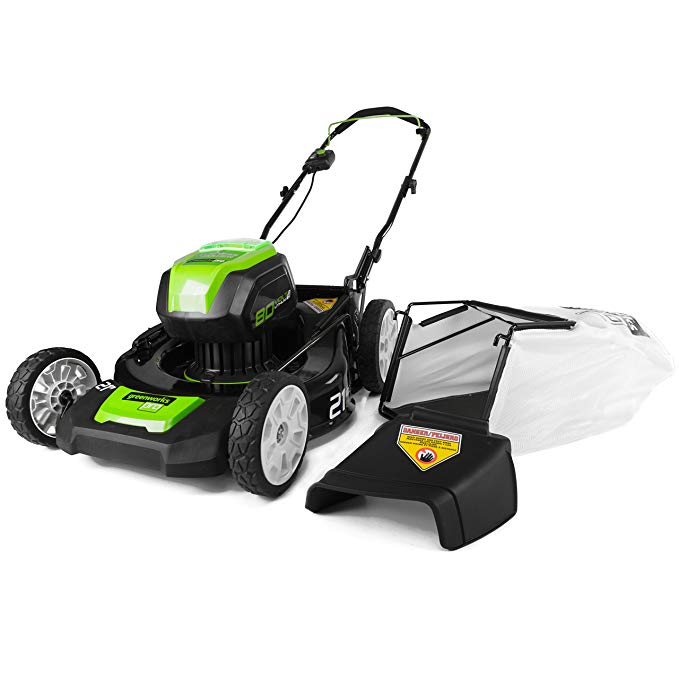 Greenworks Pro 80V 21-Inch Cordless Lawn Mower, Battery Not Included, GLM801600