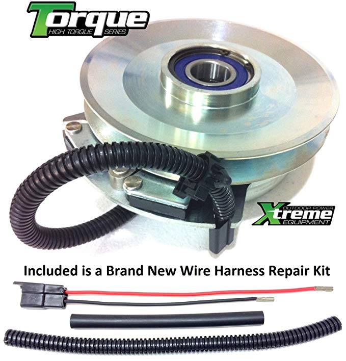 Xtreme Outdoor Power Equipment Bundle - 2 Items: PTO Electric Blade Clutch, Wire Harness Repair Kit. Replaces Toro 103-3246 PTO Blade Clutch - w/Wire Harness Repair Kit OEM Upgrade