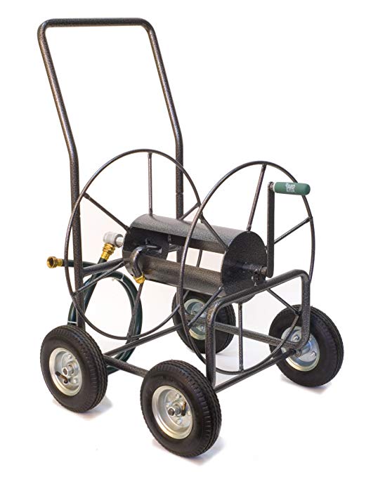 Yard Butler HRC-4 4-Wheel Heavy Duty Hose Reel Truck