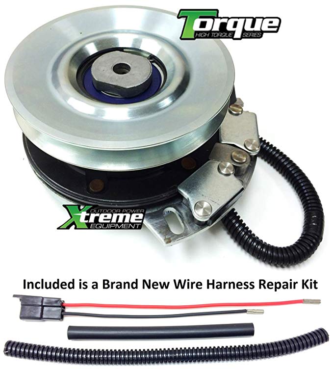 Xtreme Outdoor Power Equipment Bundle - 2 Items: PTO Electric Blade Clutch, Wire Harness Repair Kit. Replaces Cub Cadet 917-04552 Electric PTO Blade Clutch - w/Harness Repair Kit !