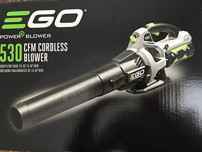 EGO Power 530 CFM 3 Speed Turbo 56-Volt Lithium-ion Cordless Electric Blower - 2.5Ah Battery and Charger Kit