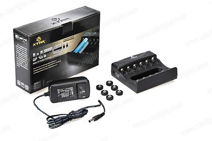 XTAR WP6II Li-ion Battery Charger Set A